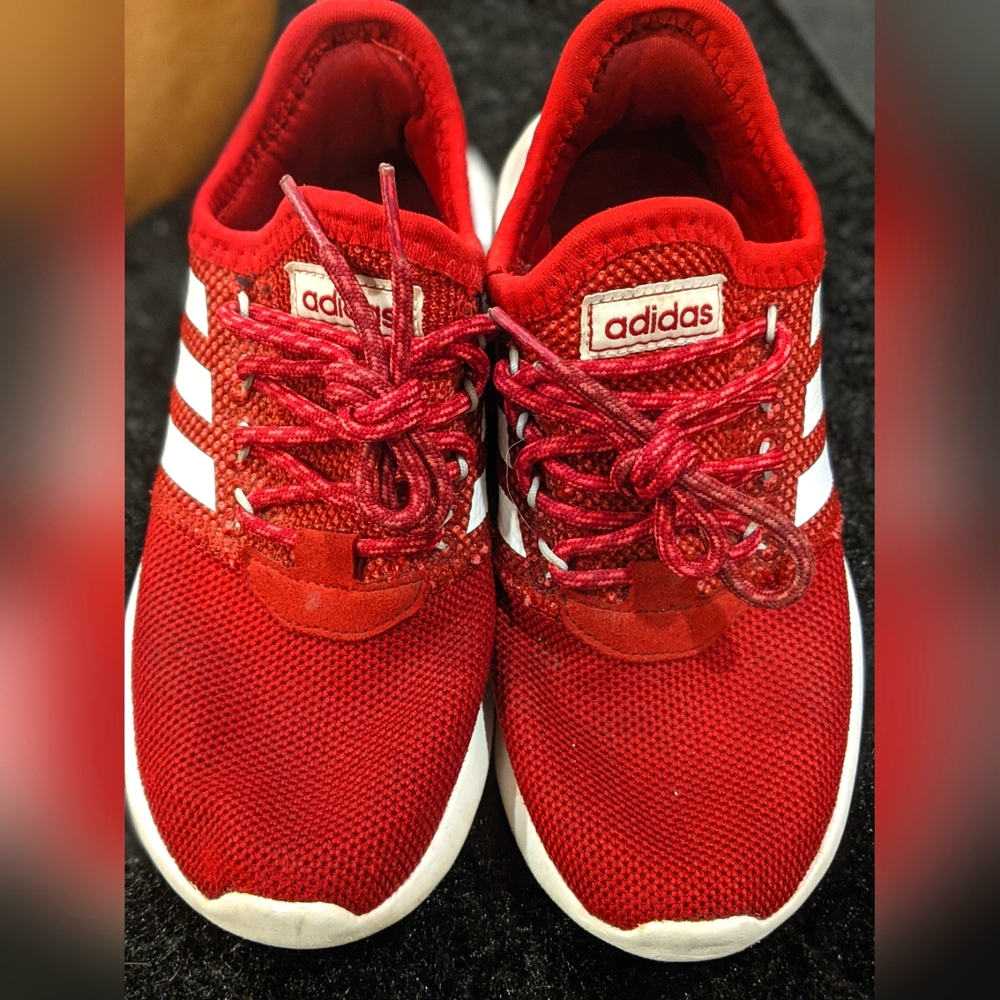 Adidas cloud comfort slip on tennis sneakers.